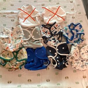 Thirsties Duo diaper cover lot  size 2